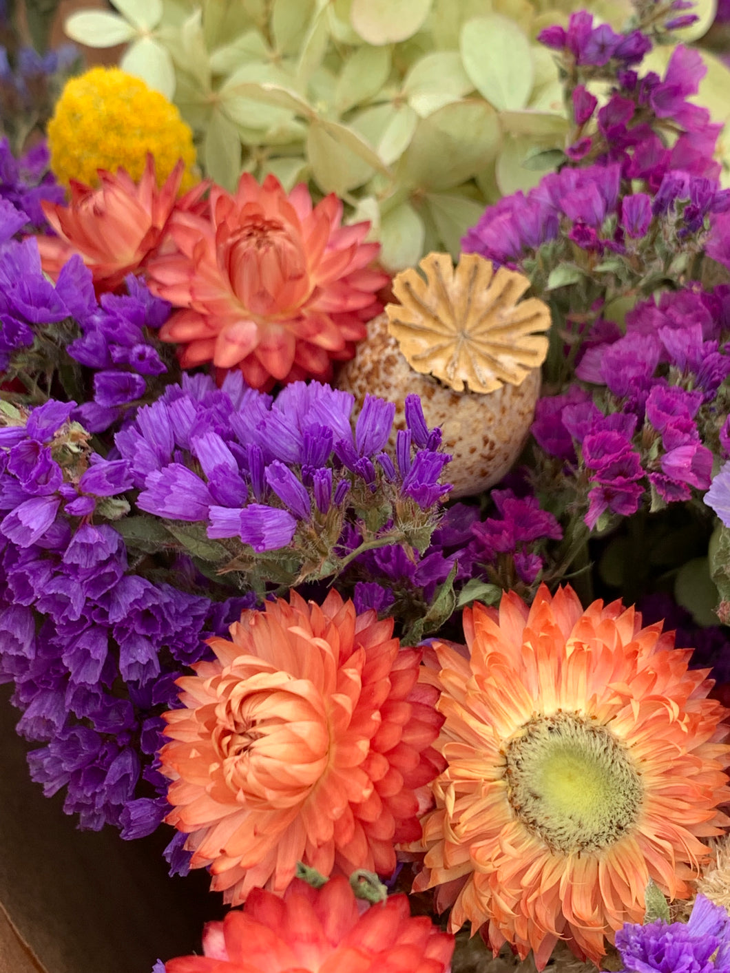 Mini dried bouquets